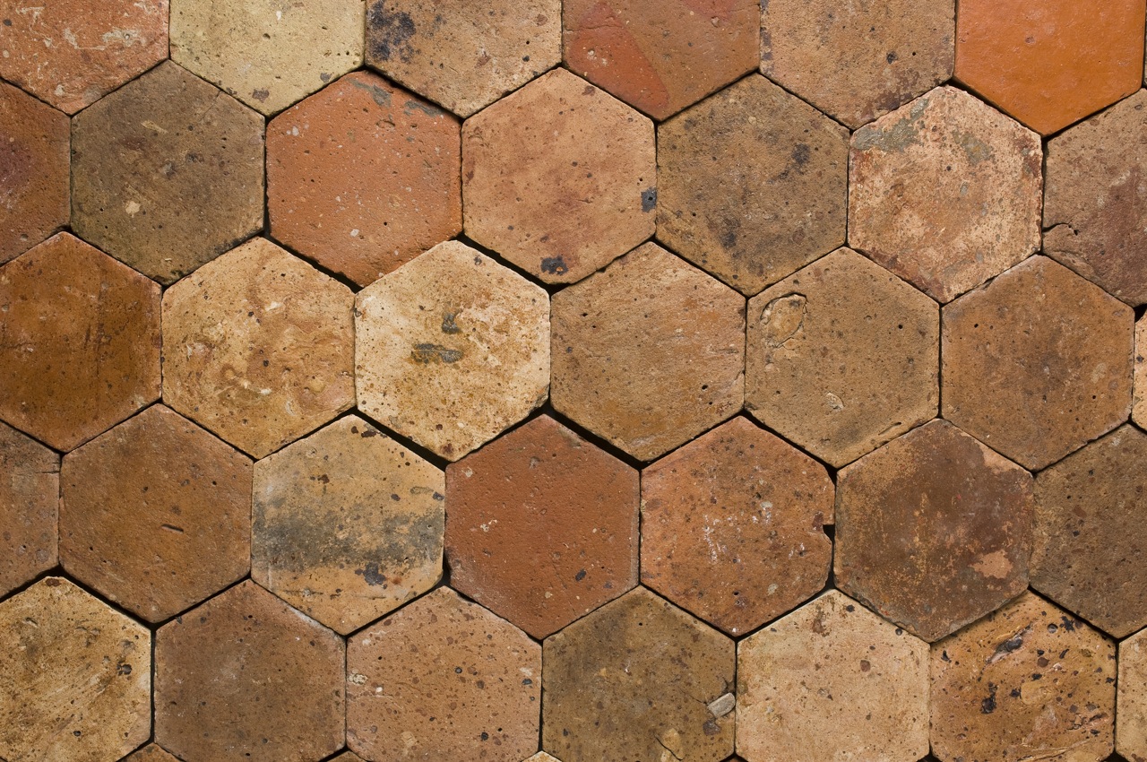 Reclaimed Terracotta Hexagonals Rose Tones - image 2